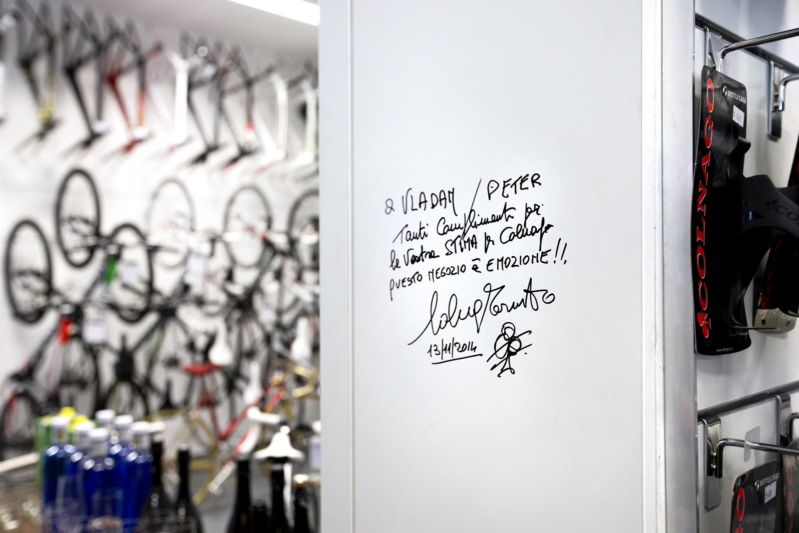 Ernesto Colnago - úsměv